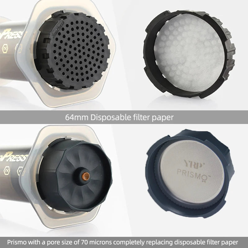 Yuropress 400 ml  (Aeropress) + Prismo