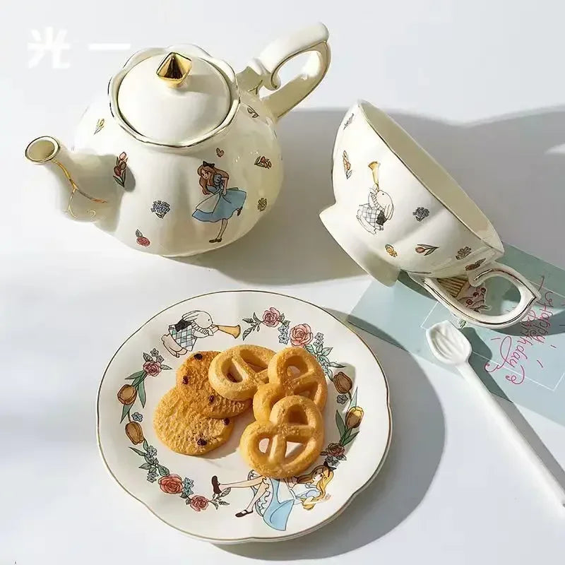 Kit de Cerâmica - Alice no País das Maravilhas