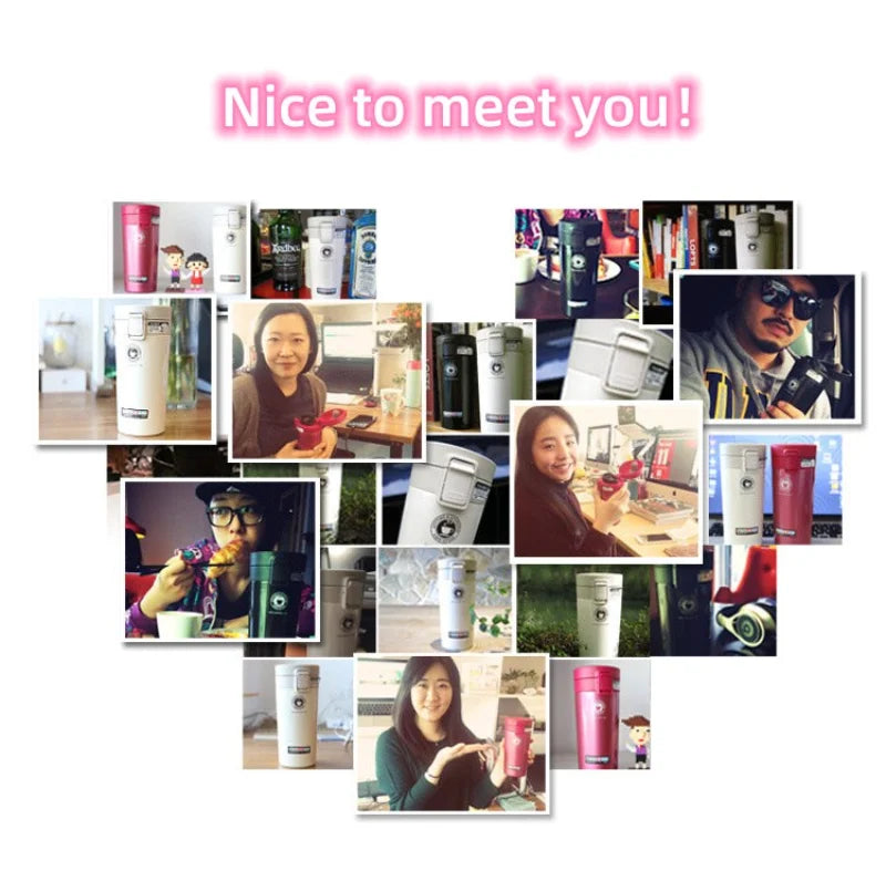 Garrafa Térmica à Vácuo - 380 ou 500 ml