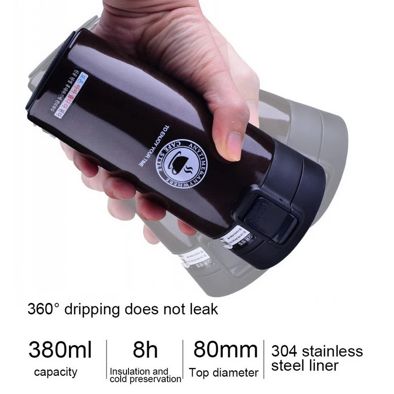 Garrafa Térmica à Vácuo - 380 ou 500 ml