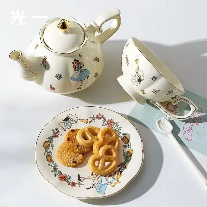 Kit de Cerâmica - Alice no País das Maravilhas