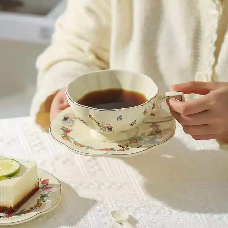 Kit de Cerâmica - Alice no País das Maravilhas